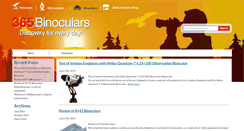 Desktop Screenshot of 365binoculars.com