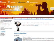 Tablet Screenshot of 365binoculars.com